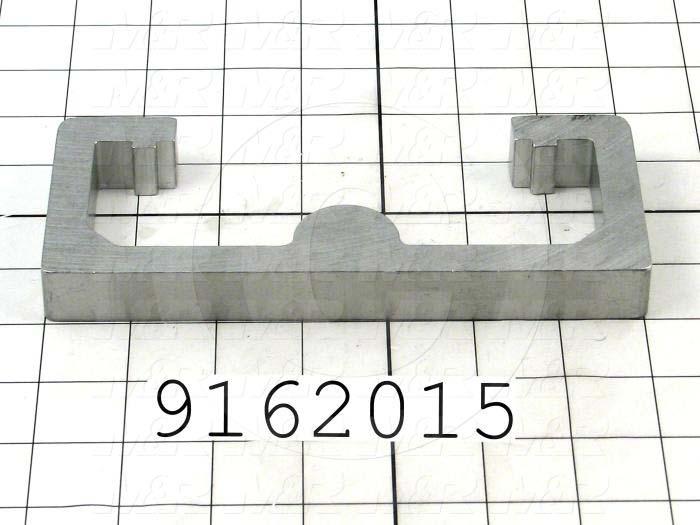 Fabricated Parts, Bracket, 7.06 in. Length, 3.00 in. Width, 0.75 in. Thickness
