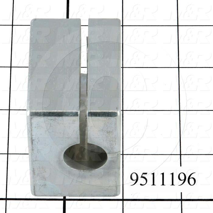 Fabricated Parts, Cam Block, 2.25 in. Length, 2.25 in. Width, 1.56 in. Height