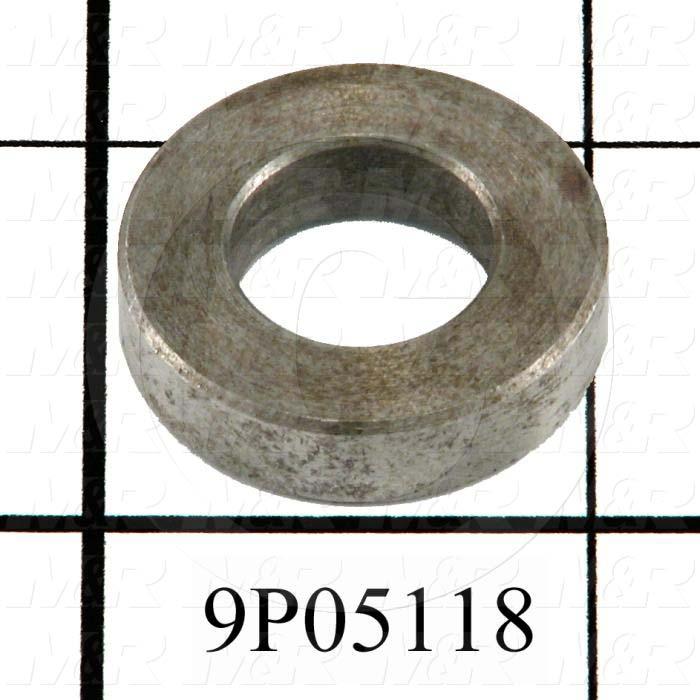 Fabricated Parts, Cam Follower Spacer, 1.00 in. Diameter, 0.25 in. Thickness