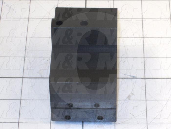 Fabricated Parts, Carriage Brkt, 3.50 in. Length, 2.50 in. Width, 2.00 in. Height, E-Coat Finish