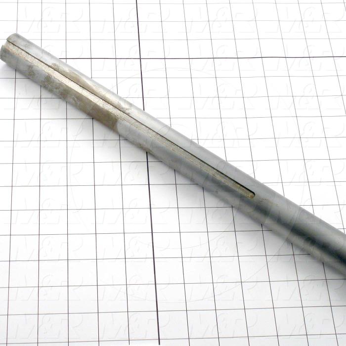 Fabricated Parts, Carriage Drive Shaft, 104.00 in. Length, 1.25 in. Diameter