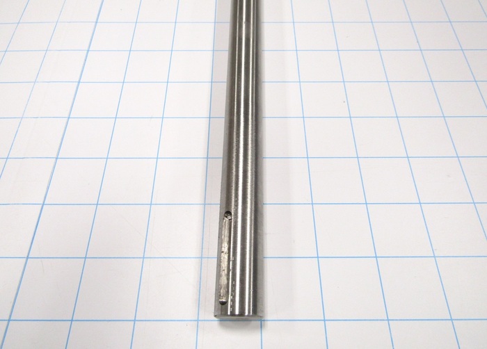 Fabricated Parts, Carriage Idler Shaft, 21.00 in. Length, 0.75 in. Diameter
