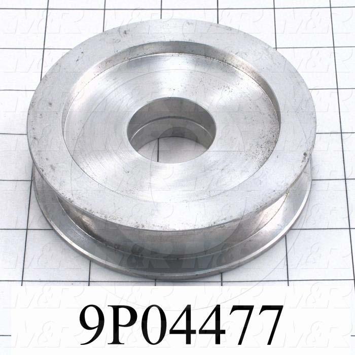 Fabricated Parts, Carriage Idler Sprocket, 3.88 in. Diameter, 1.88 in. Thickness