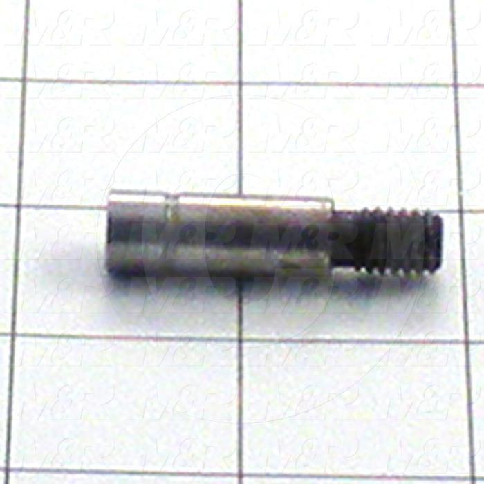 Fabricated Parts, Carriage Stop, 1.00 in. Length, 0.38 in. Diameter
