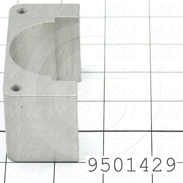 Fabricated Parts, Carriage Wire Cap, 3.15 in. Length, 1.50 in. Width, 1.75 in. Height