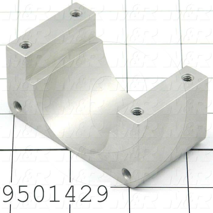 Fabricated Parts, Carriage Wire Cap, 3.15 in. Length, 1.50 in. Width, 1.75 in. Height