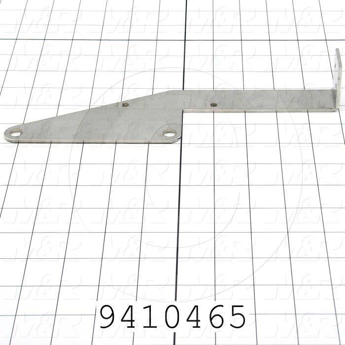 Fabricated Parts, Carrier Holder-Left 10.59"Lg, 11.50 in. Length, 2.75 in. Width, 1.69 in. Height, 11 GA Thickness