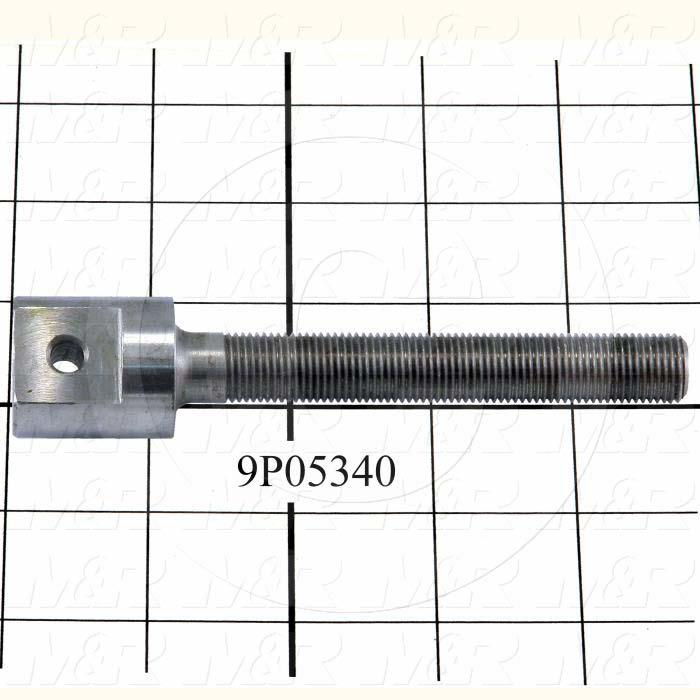 Fabricated Parts, Chain Attachment Stud, 4.75 in. Length, 1.00 in. Diameter