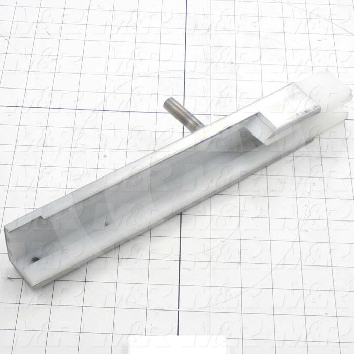 Fabricated Parts, Chain Guide Extrusion - Left 15.625", 15.63 in. Length, 1.77 in. Width, 3.50 in. Height