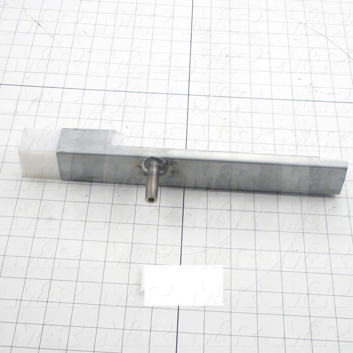 Fabricated Parts, Chain Guide Extrusion - Left 15.625", 15.63 in. Length, 1.77 in. Width, 3.50 in. Height
