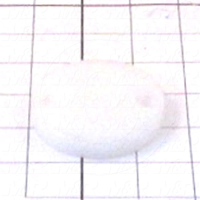 Fabricated Parts, Chain Pin Cover, 2.50 in. Diameter, 0.44 in. Thickness