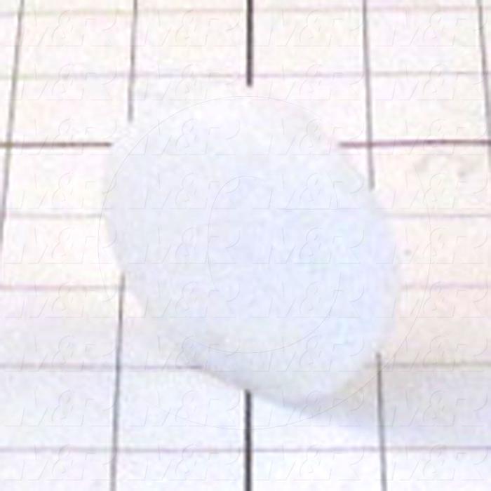 Fabricated Parts, Chain Pin Cover, 2.50 in. Diameter, 0.44 in. Thickness