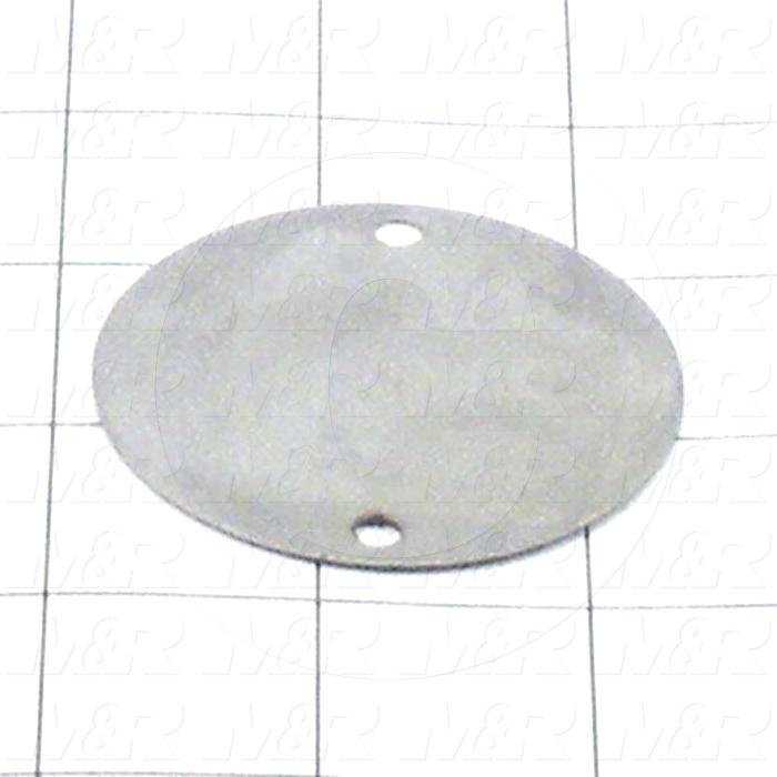 Fabricated Parts, Chain Pin Reinforcement, 2.25 in. Diameter, 0.024 in. Thickness