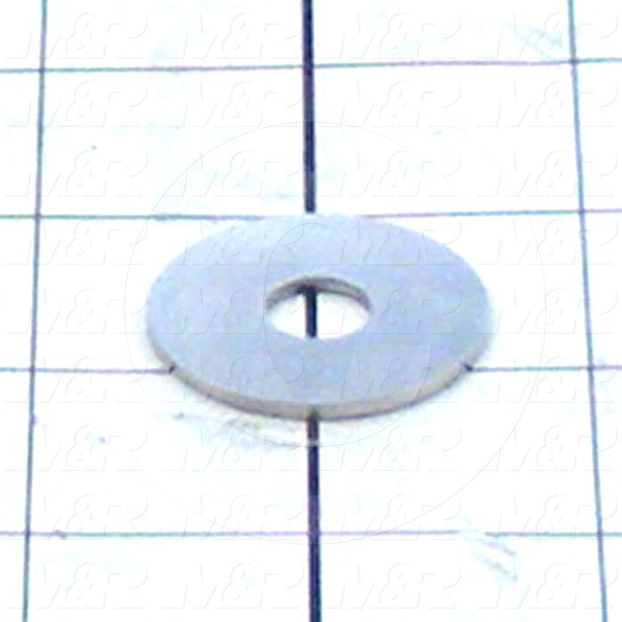 Fabricated Parts, Chopper Bearing Washer, 1.25 in. Diameter, 16 GA Thickness