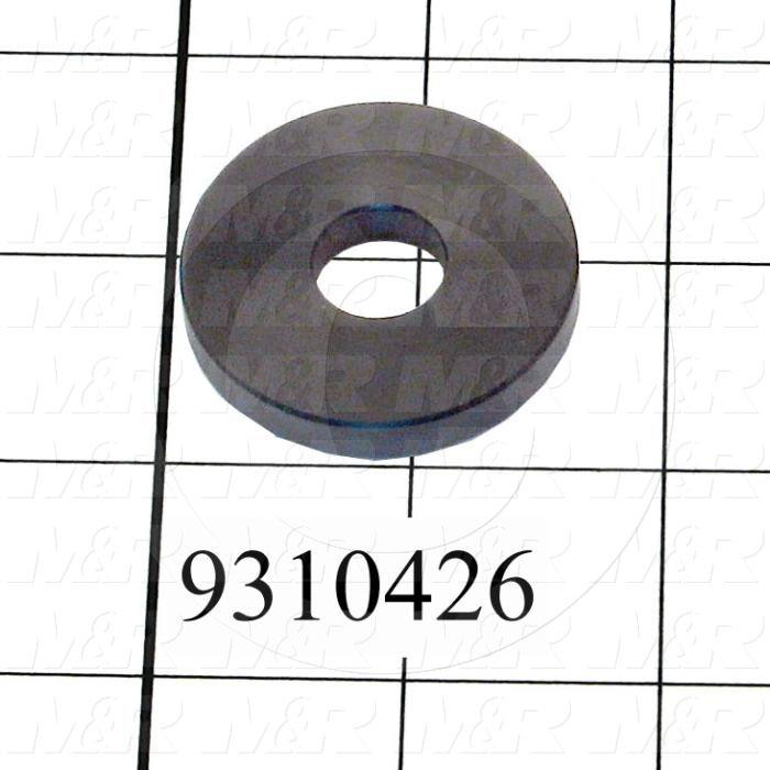 Fabricated Parts, Chopper Bumper, 0.69 in. Diameter, 0.13 in. Thickness