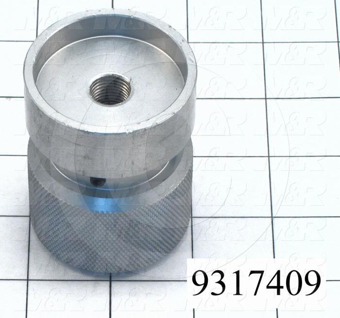 Fabricated Parts, Chopper Knob, 3.50 in. Length, 2.25 in. Diameter