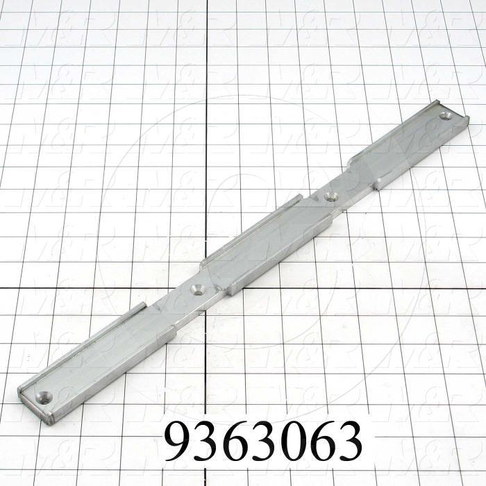 Fabricated Parts, Clamp Bracket, 16.50 in. Length, 1.25 in. Width, 0.36 in. Height