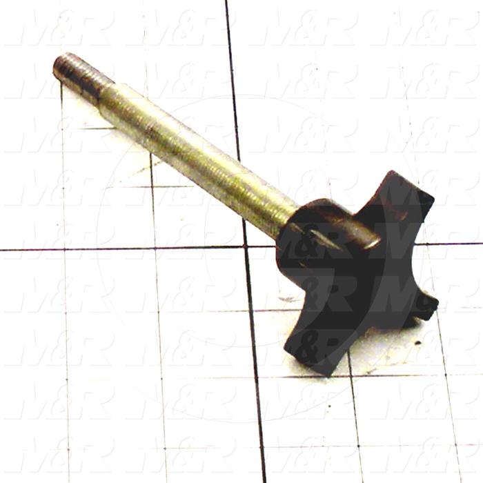 Fabricated Parts, Clamp Screw Assembly, 5.25 in. Length, 1.00 in. Height, 2.00 in. Diameter