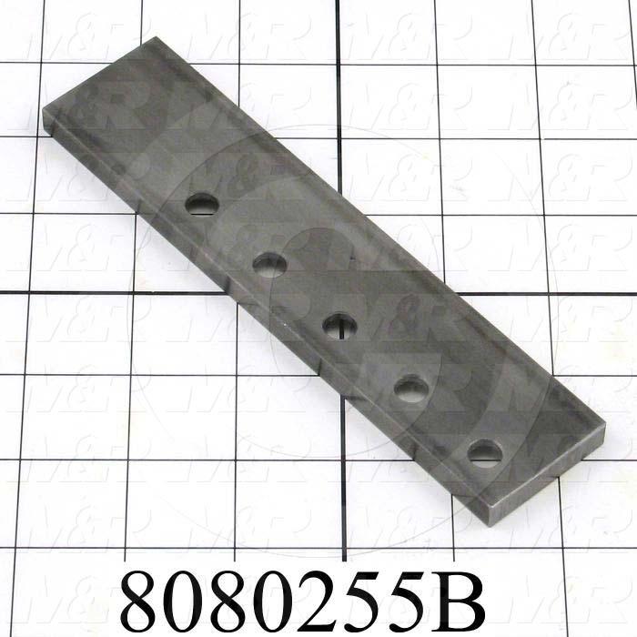 Fabricated Parts, Clevis Guide, 6.50 in. Length, 1.50 in. Width, 0.31 in. Thickness