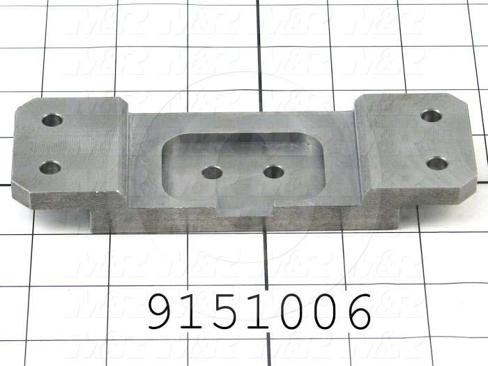 Fabricated Parts, Clevis Lock, 6.00 in. Length, 2.00 in. Width, 0.69 in. Height