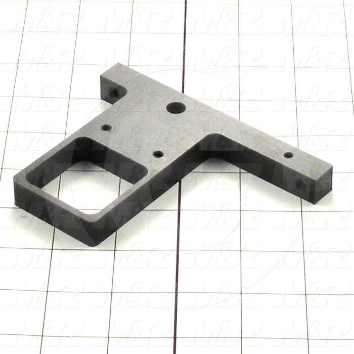 Fabricated Parts, Coil Support, 4.63 in. Length, 0.50 in. Width, 3.57 in. Height, Used On Power Supply Assembly