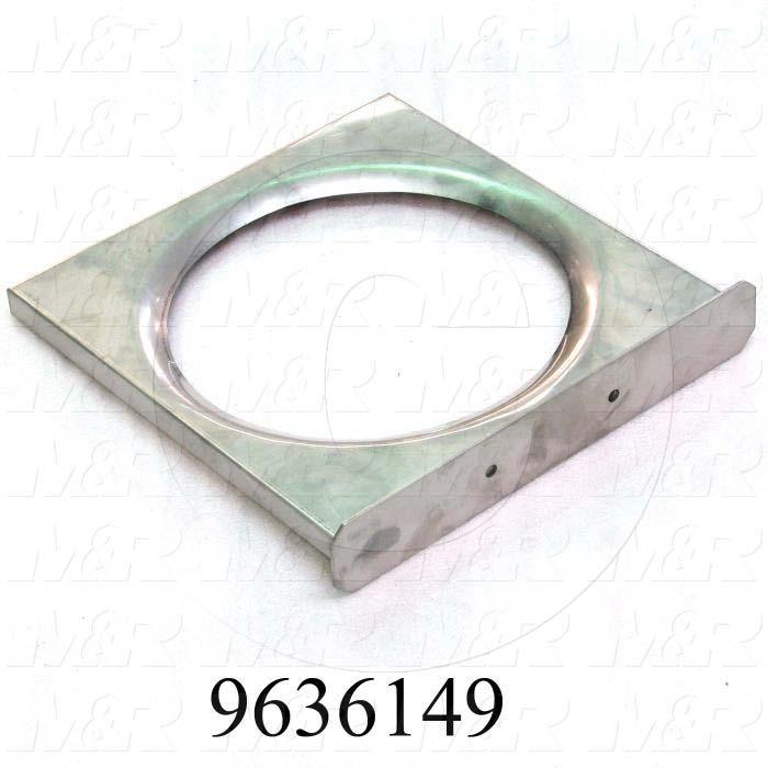 Fabricated Parts, Collecting Drawer Weldment, 14.25 in. Length, 14.76 in. Width, 2.07 in. Height