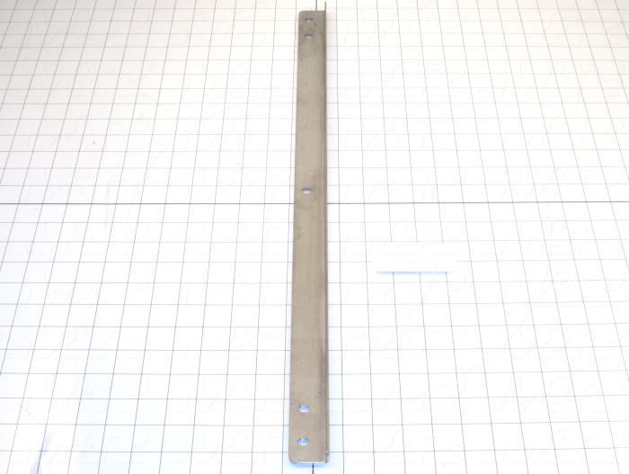 Fabricated Parts, Compression Bar "A", 24.00 in. Length, 1.325 in. Width, 0.75 in. Height, 14 GA Thickness
