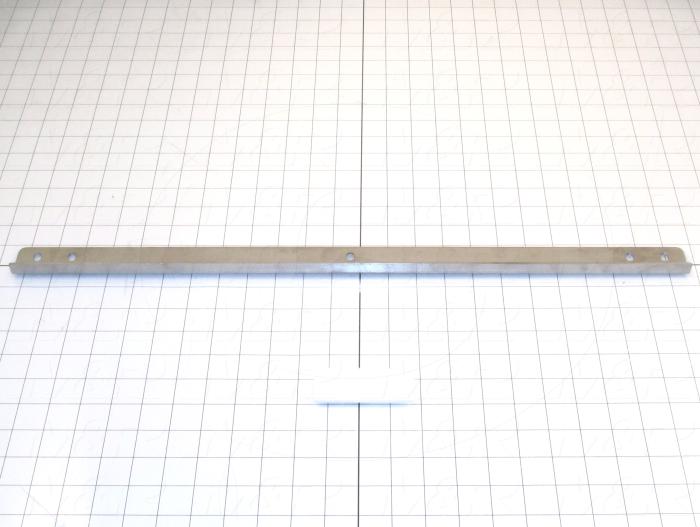 Fabricated Parts, Compression Bar "A", 24.00 in. Length, 1.325 in. Width, 0.75 in. Height, 14 GA Thickness