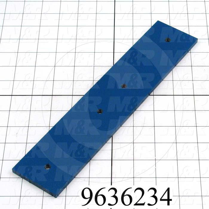 Fabricated Parts, Connecting Plate, 12.00 in. Length, 2.50 in. Width, 0.25 in. Thickness