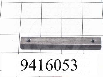 Fabricated Parts, Control Box Nut 3.75" RL, 3.75 in. Length, 0.63 in. Width, 0.25 in. Thickness