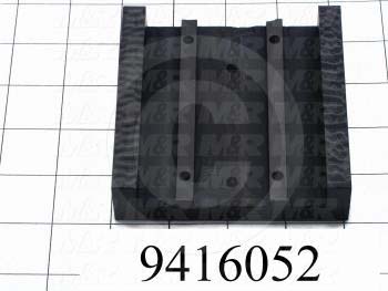 Fabricated Parts, Control Box Slide, 4.00 in. Length, 4.00 in. Width, 1.00 in. Height