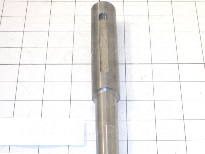Fabricated Parts, Conveyor Drive Shaft, 24.00 in. Length, 0.98 in. Diameter, As Material Finish