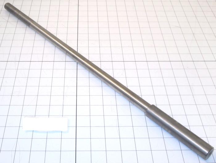Fabricated Parts, Conveyor Drive Shaft, 24.00 in. Length, 0.98 in. Diameter, As Material Finish