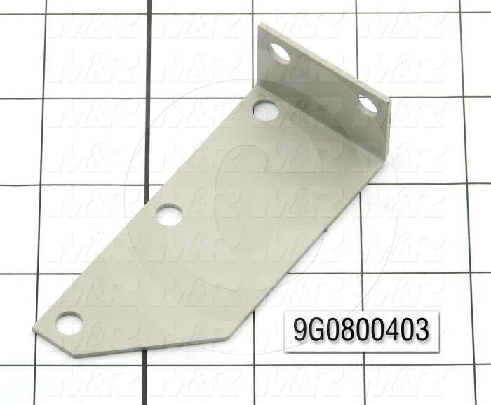 Fabricated Parts, Counter Eye Mount Bracket, 3.50 in. Length, 1.50 in. Width, 1.00 in. Height, 14 GA Thickness