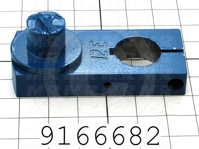 Fabricated Parts, Crank Weldment Stober, 6.05 in. Length, 2.50 in. Width