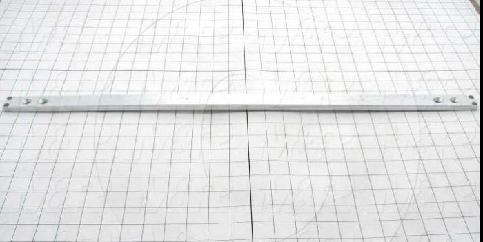 Fabricated Parts, Cross Barr, 27.20 in. Length, 1.00 in. Width, 0.38 in. Thickness