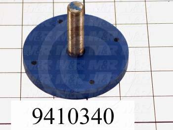 Fabricated Parts, Cylinder Extension 2.25", 2.23 in. Length, 3.25 in. Diameter