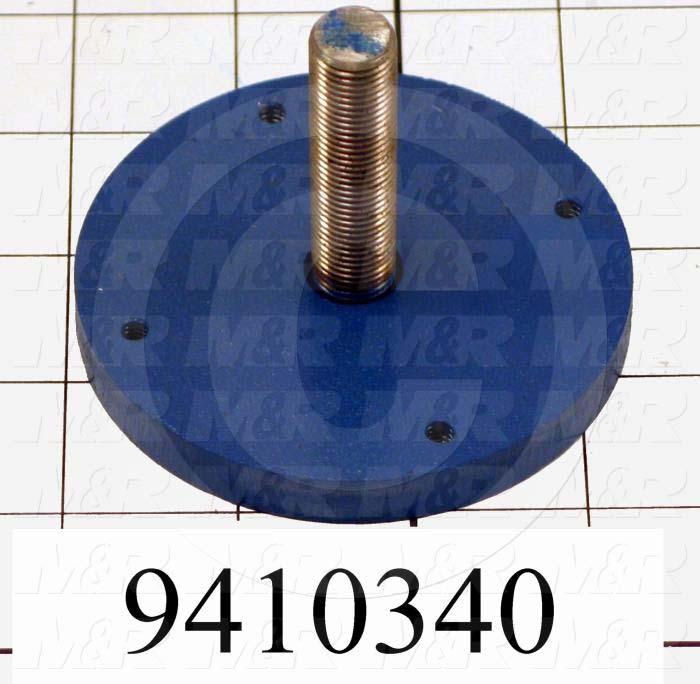 Fabricated Parts, Cylinder Extension 2.25", 2.23 in. Length, 3.25 in. Diameter