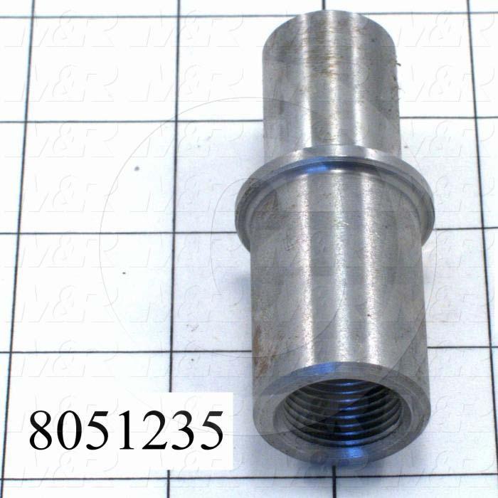 Fabricated Parts, Cylinder Extension, 2.94 in. Length, 1.25 in. Diameter
