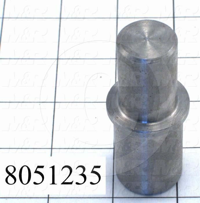 Fabricated Parts, Cylinder Extension, 2.94 in. Length, 1.25 in. Diameter