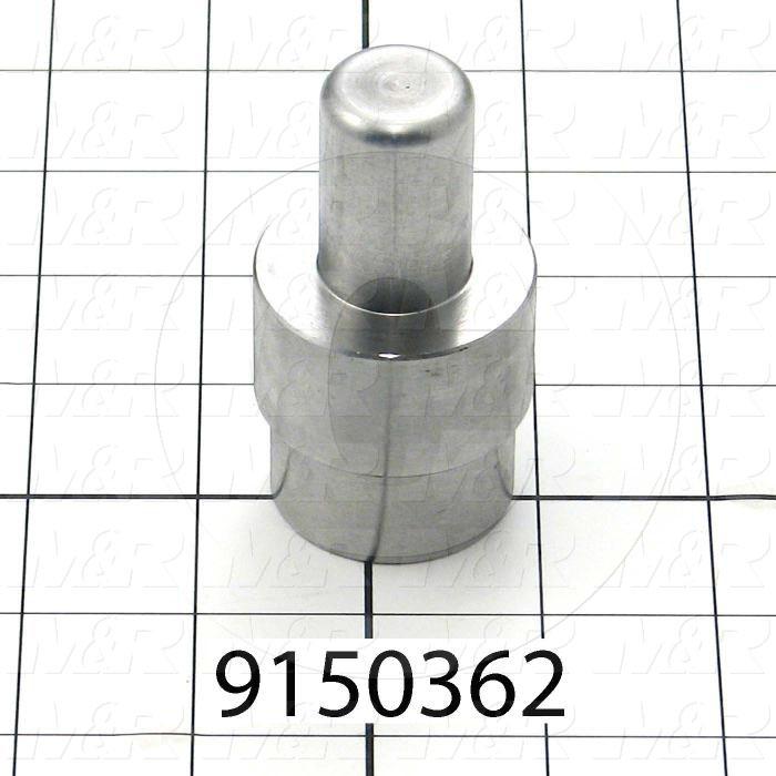 Fabricated Parts, Cylinder Extension, 3.01 in. Length, 1.44 in. Diameter, 1-14 Thread Size