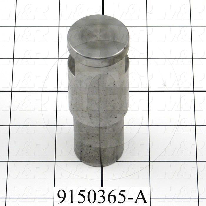 Fabricated Parts, Cylinder Extension, 3.35 in. Length, 1.24 in. Diameter