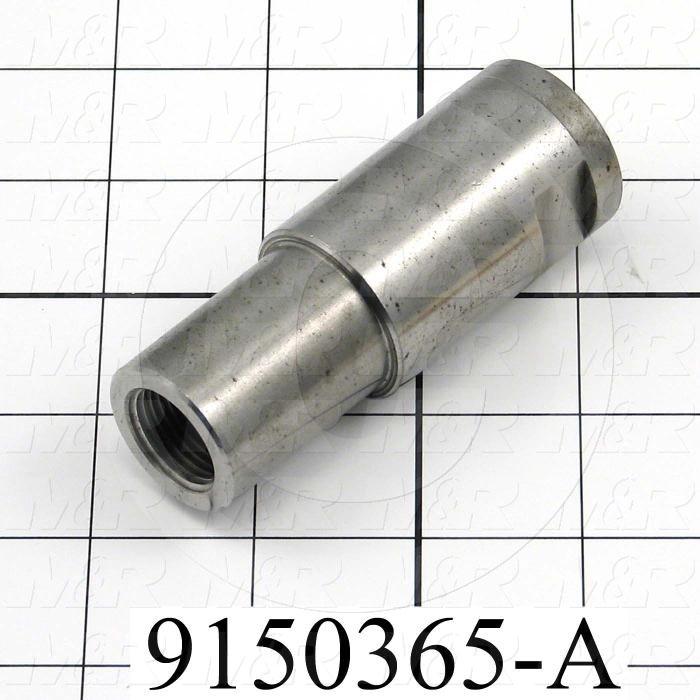 Fabricated Parts, Cylinder Extension, 3.35 in. Length, 1.24 in. Diameter