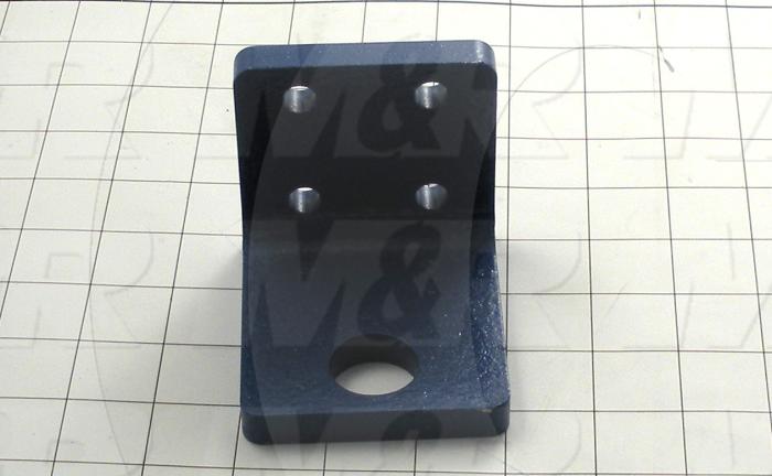 Fabricated Parts, Cylinder Mount Angle 3" X 3.5", 3.00 in. Length, 3.00 in. Width, 3.50 in. Height