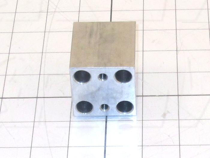 Fabricated Parts, Cylinder Mounting Bracket 2" C, 2.00 in. Length, 1.75 in. Width, 1.75 in. Thickness