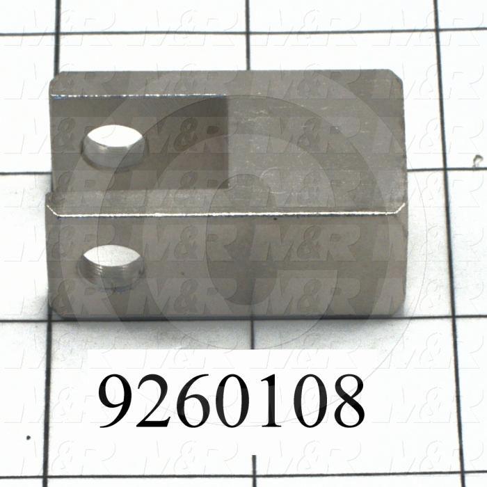 Fabricated Parts, Cylinder Pivot Bracket, 1.75 in. Length, 0.75 in. Width, 1.00 in. Height