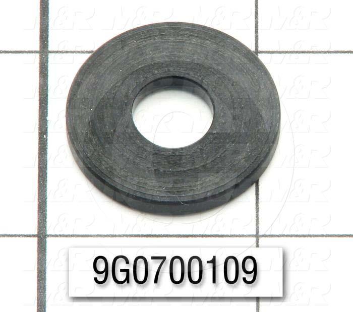 Fabricated Parts, Delrin Washer, 1.00 in. Diameter