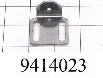 Fabricated Parts, Dial Indicator Holder 1.5" Rl, 1.27 in. Length, 1.50 in. Width, 0.72 in. Height, 12 GA Thickness