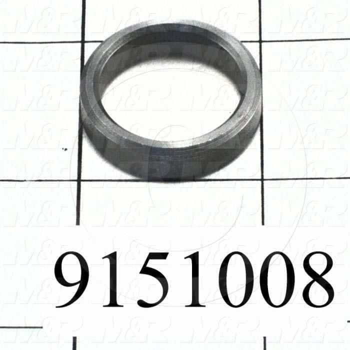 Fabricated Parts, Distance Bushing, 1.00 in. Diameter, 0.25 in. Thickness