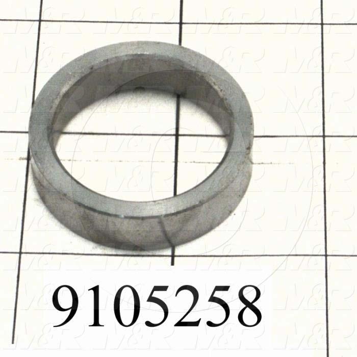 Fabricated Parts, Distance Bushing, 1.50 in. Diameter, 0.38 in. Thickness